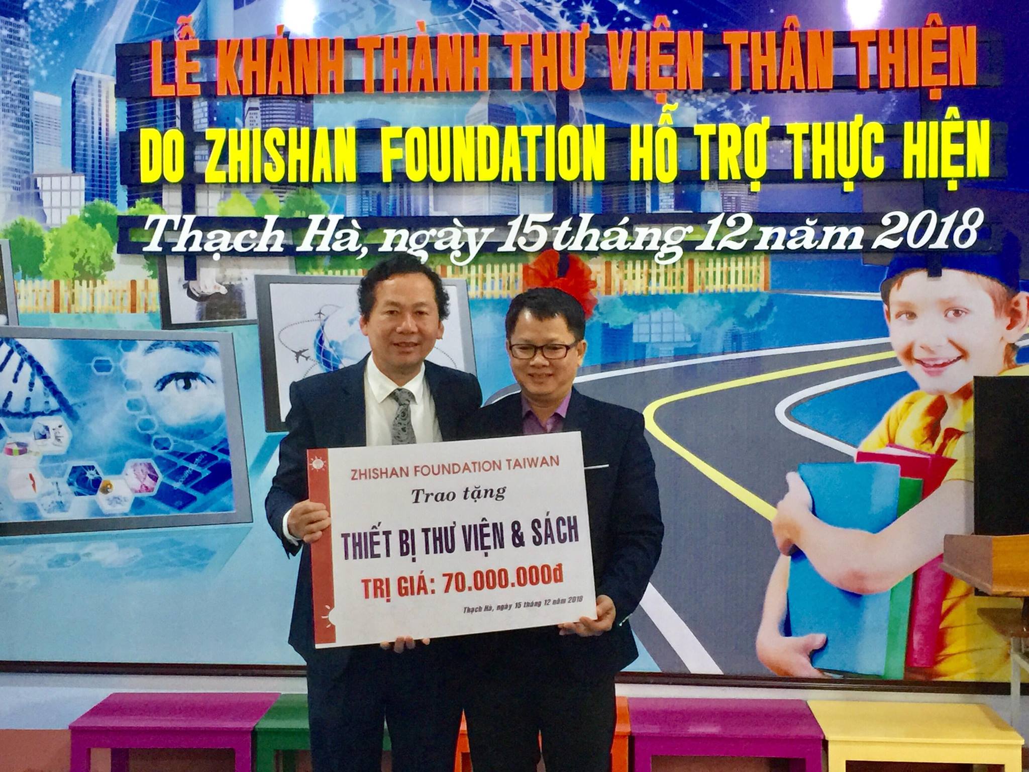 Trường THCS Phan Huy Chú khánh thành thư viện thân thiện