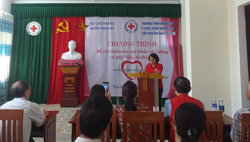 Hội Chữ thập đỏ với công tác chăm sóc sức khỏe cộng đồng